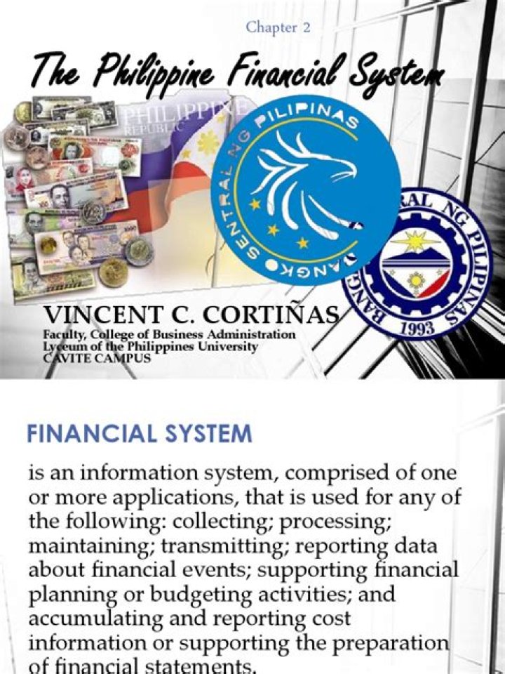 What is the Philippine financial system?