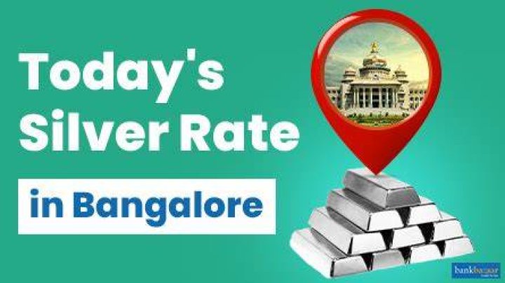 What is the price of 1 gram silver in Bangalore today?