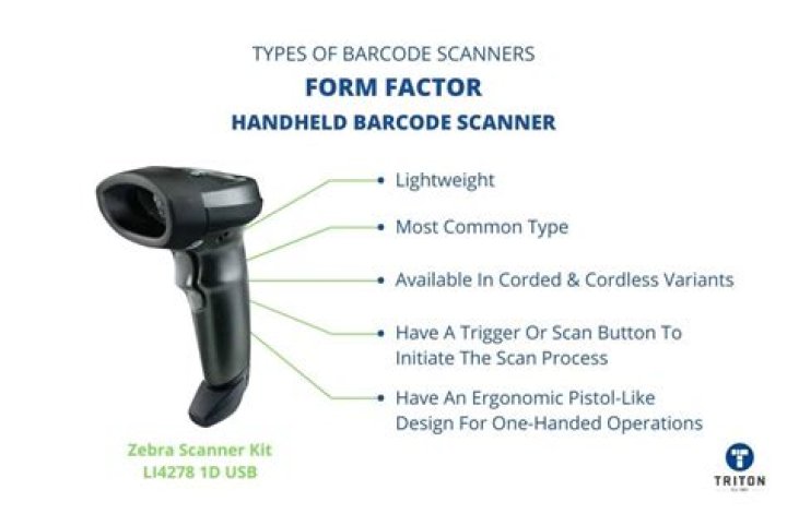 What is the purpose of the barcode scanner?