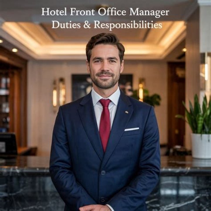 What is the role of a duty manager in a hotel?