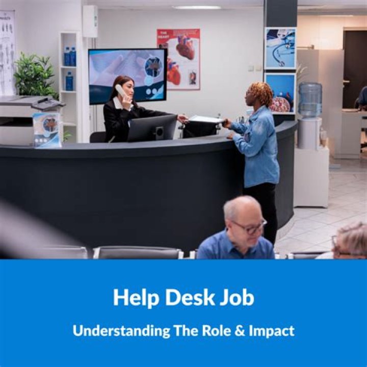 What is the role of a help desk?