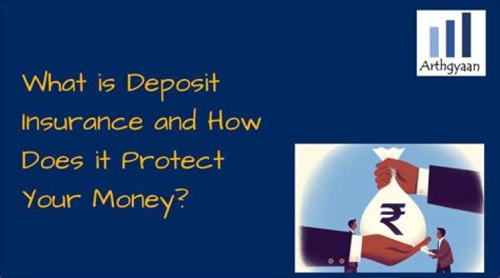 What is the role of deposit insurance?