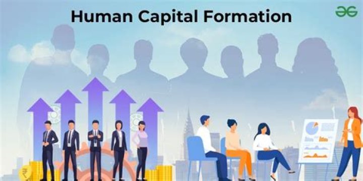 What is the role of human in human capital formation?
