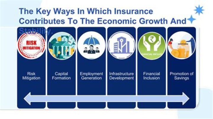 What is the role of insurance in economic development of country?