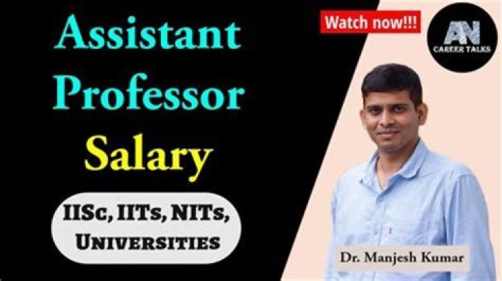 What is the salary of Assistant Professor with PHD?