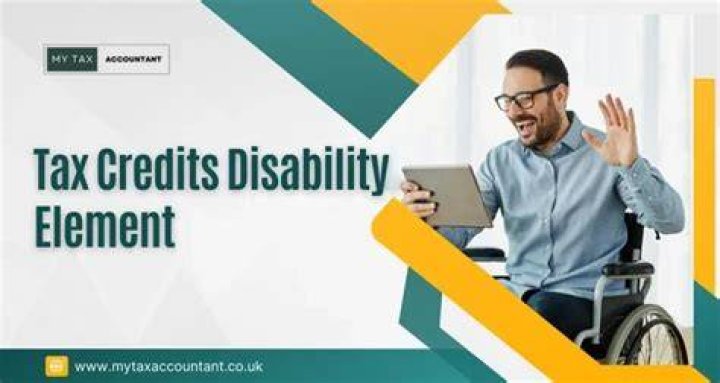 What is the severe disability element of tax credits?