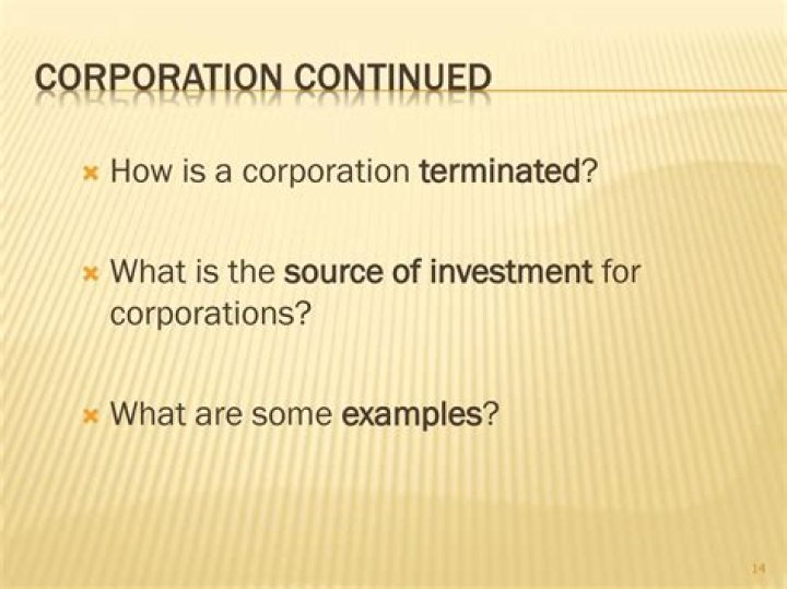 What is the source of investment for corporations?