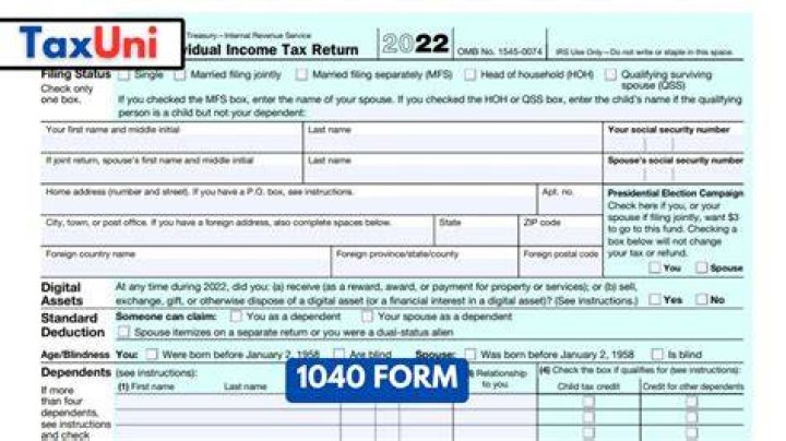 What is the standard tax form for employees?