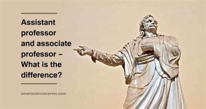 What is the title of associate professor?