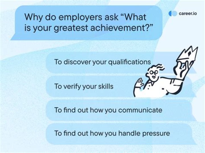 What is your greatest personal achievement answer?