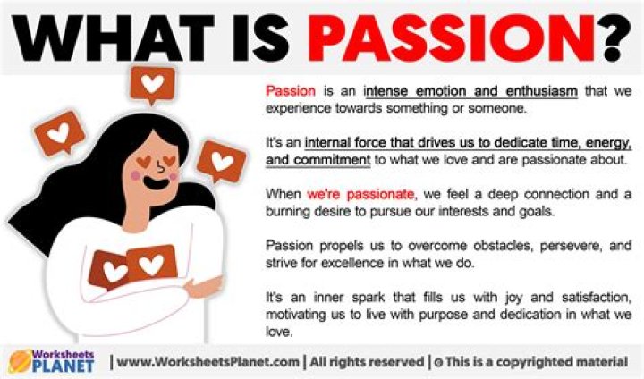 What is your passion examples?