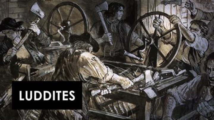 What job did Luddites do?