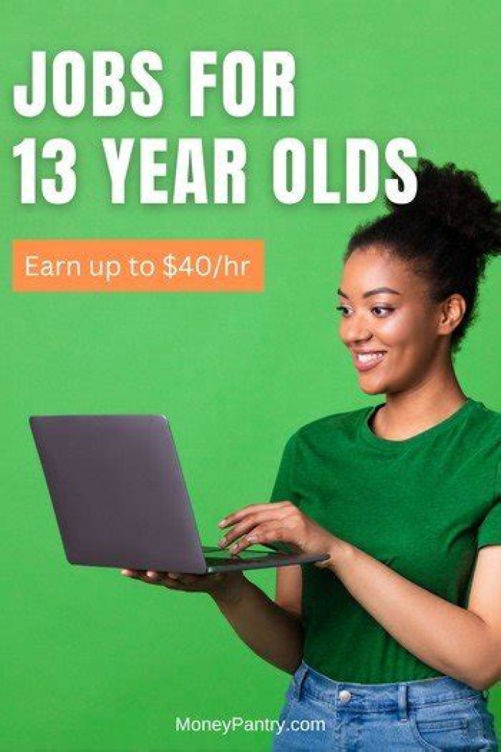What jobs can a 13-year-old get Scotland?