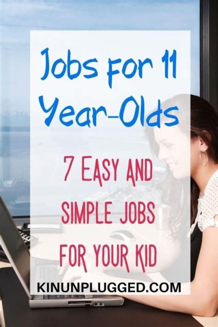 What kind of jobs can a 11 year old get?
