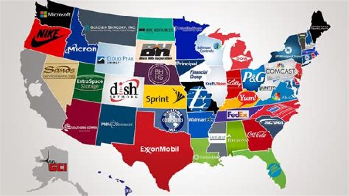 What major companies are headquartered in New York?
