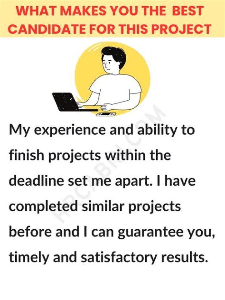 What makes you the best candidate for this position answer?