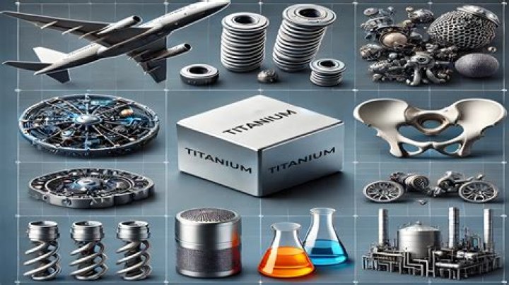 What objects are made out of titanium?
