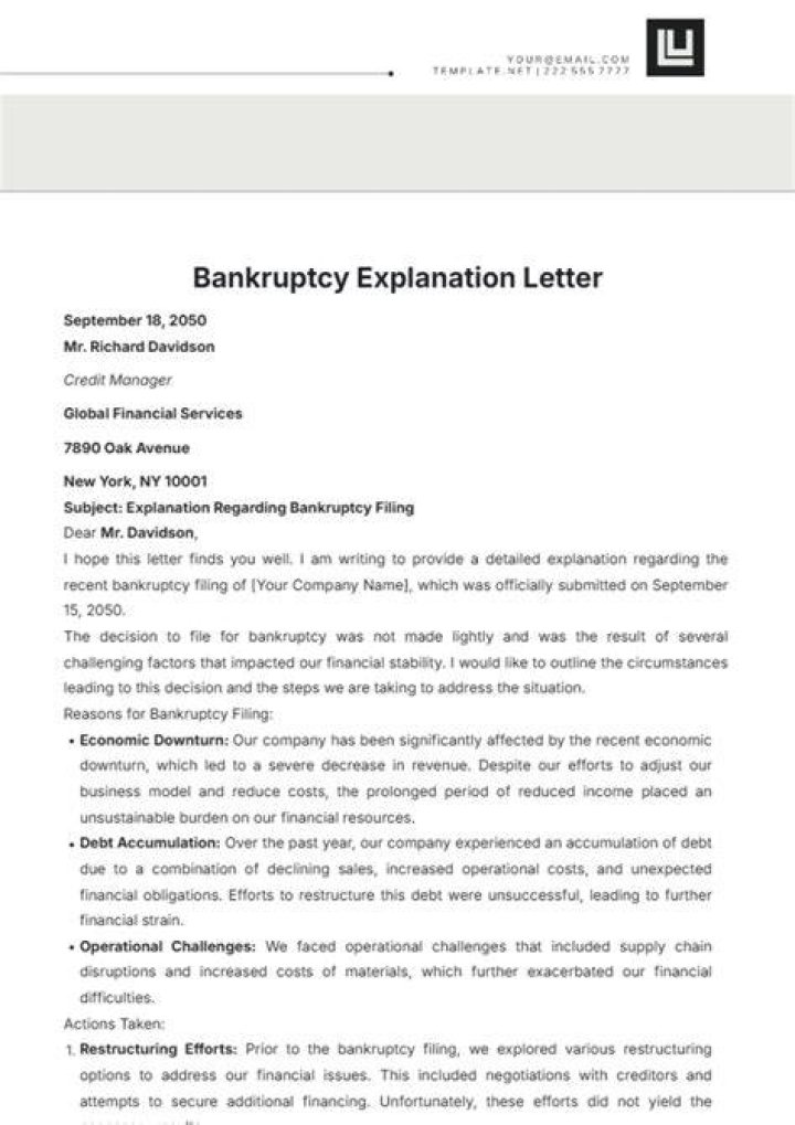 What options do I have instead of bankruptcy?