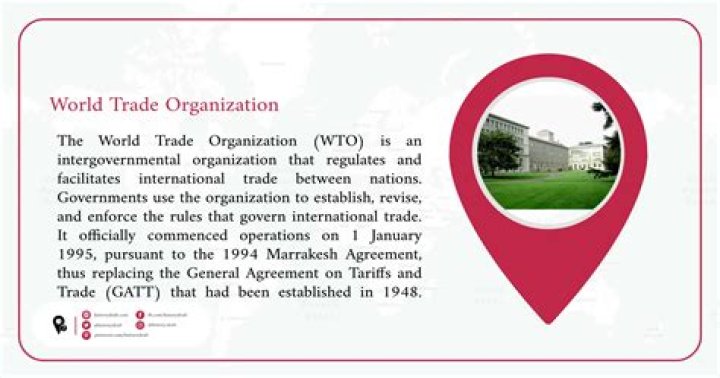 What organization was created in 1995?