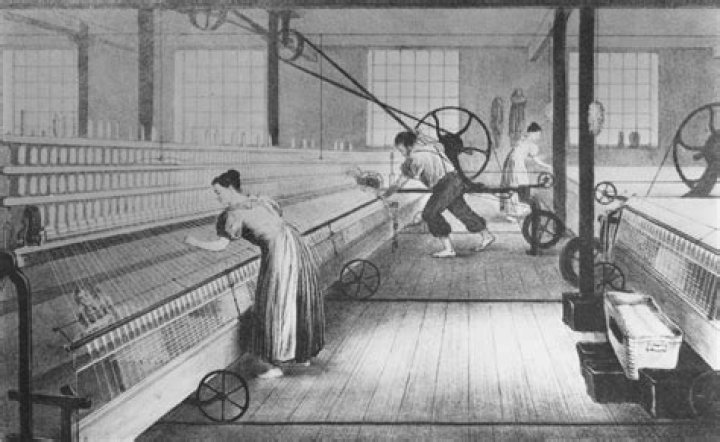 What part of America supplied the cotton for the textile factories?