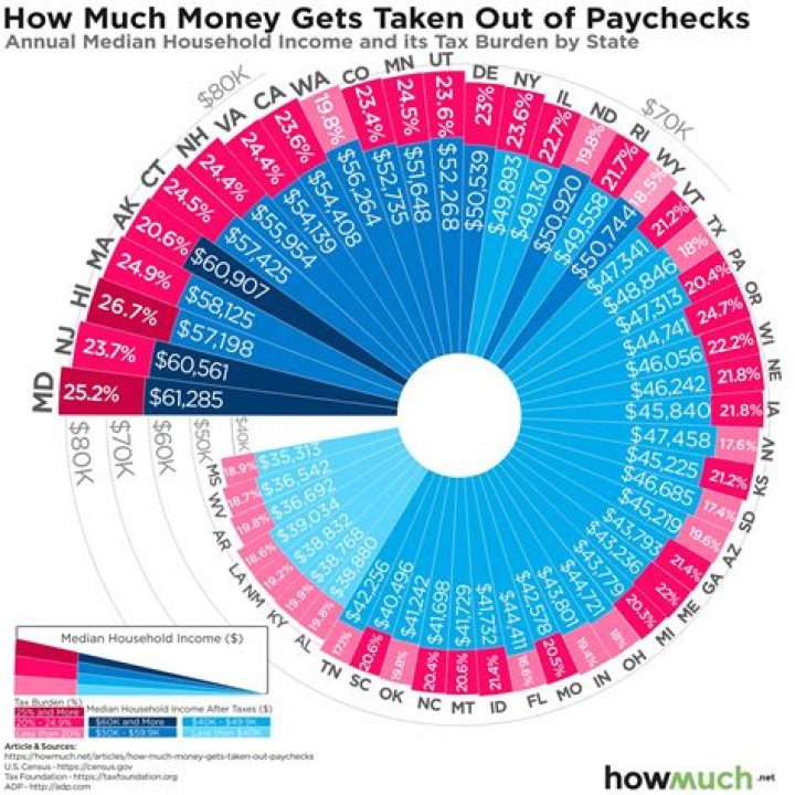 What percentage of my monthly paycheck goes to taxes?