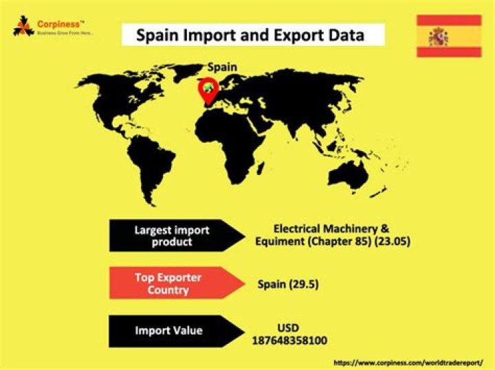 What products do Spain import?