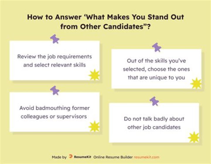 What qualities make you stand out?