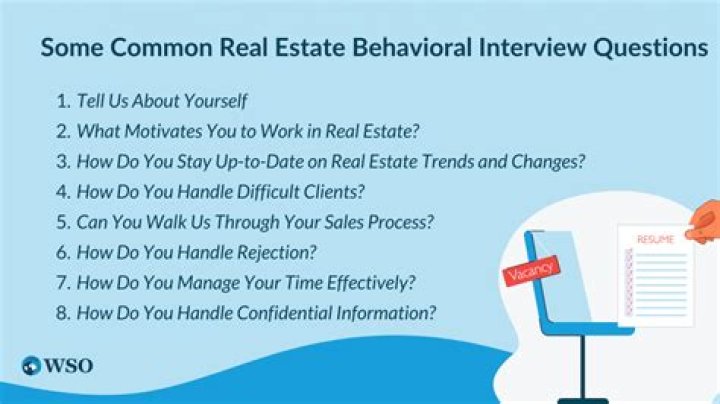 What questions do they ask in a real estate interview?