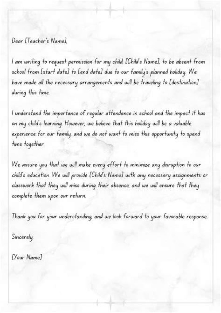What should I write in return of thanks?