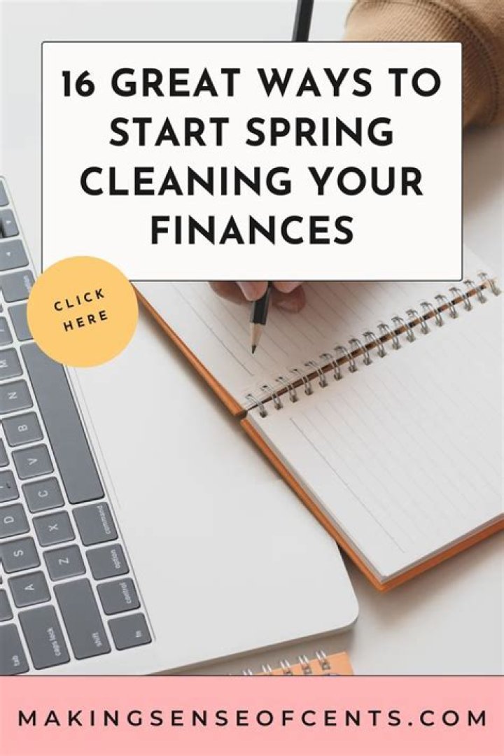 What should you not do when spring cleaning your finances?