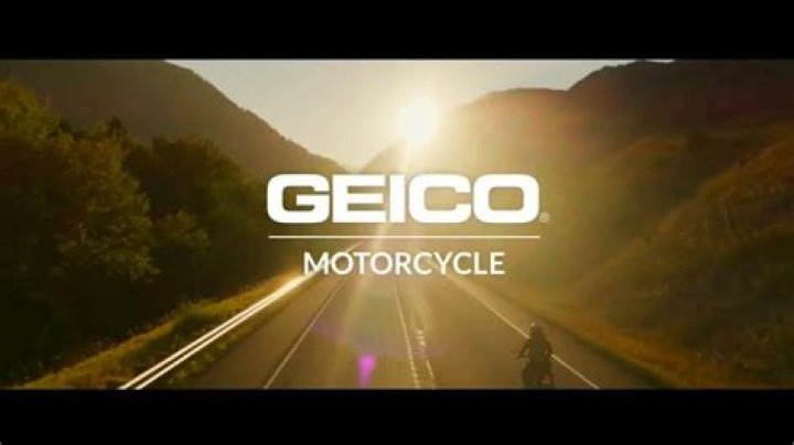 What song is used in the GEICO motorcycle commercial?