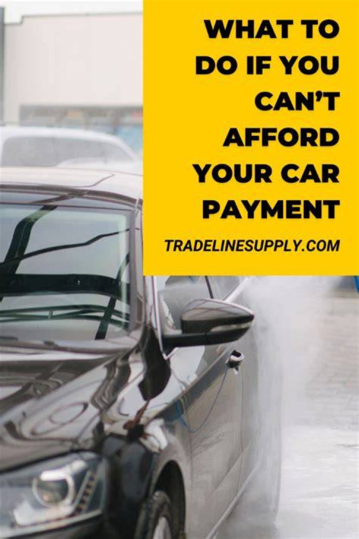 What to do if you cant afford car repair?