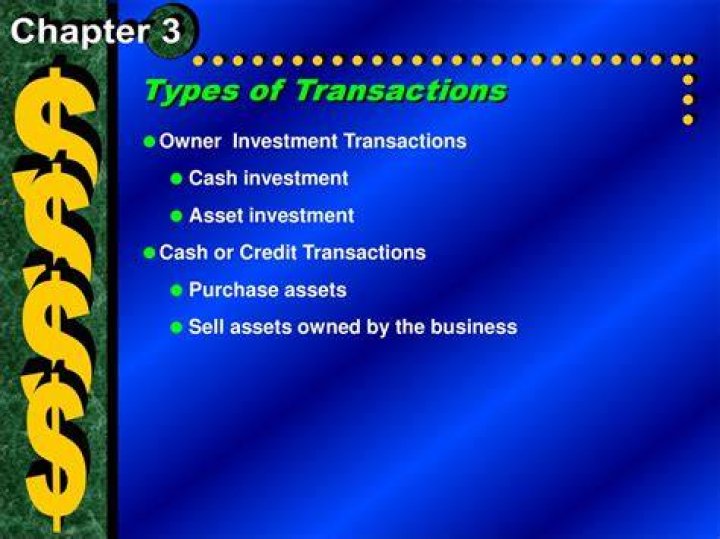 What transactions affect cash?