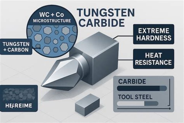 What type of bonding is tungsten carbide?