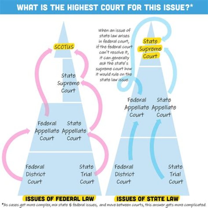What type of cases does the tax court hear?