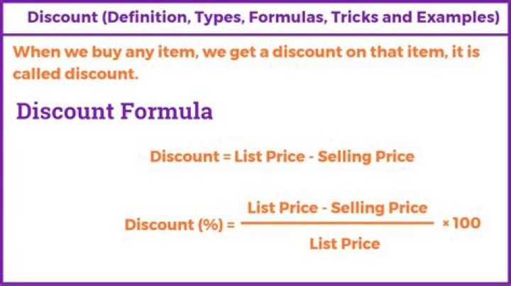 What type of expense is discount?