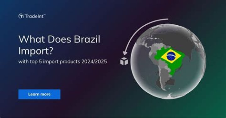 What type of goods does Brazil import?