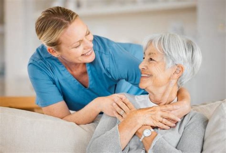 What type of health care facility provides assistance and care mainly for elderly patients?