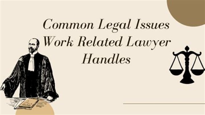 What type of lawyer do I need for work related issues?