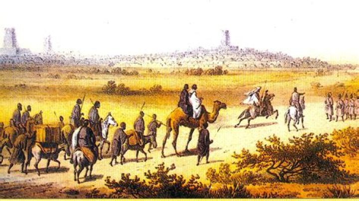 What was the first trading empire in West Africa?