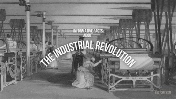 What were some of the first products made by factories during the Industrial Revolution?