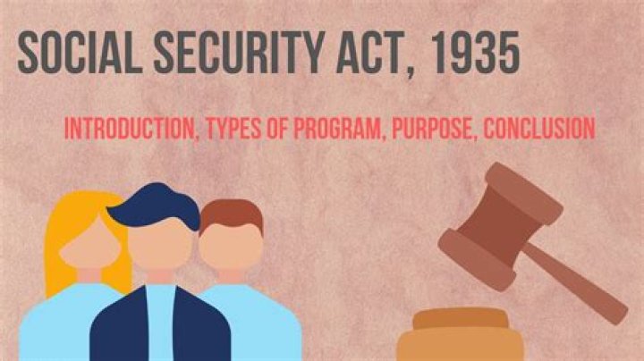 What were the goals and purpose of the Social Security Act?