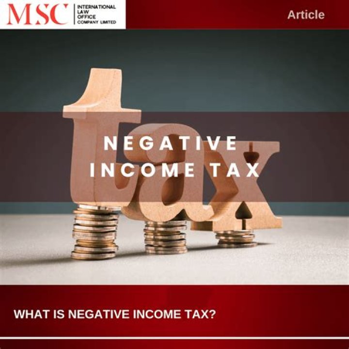 What would a negative income tax system do?
