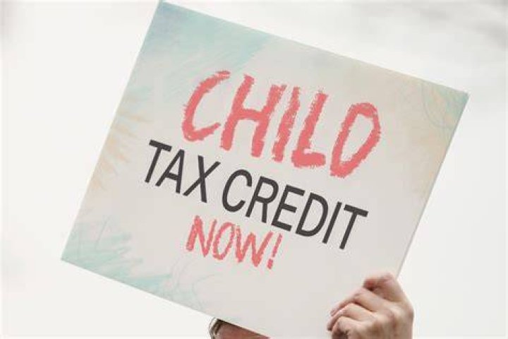 When did the child tax credit get mailed out?