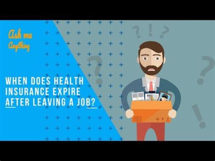 When you quit a job what happens to your health insurance?