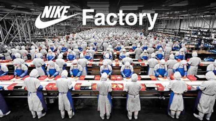 Where are the majority of Nike products made?