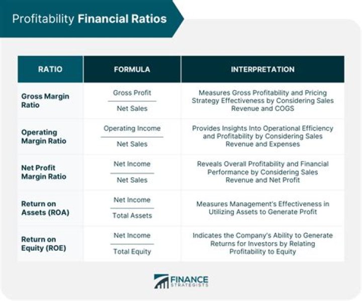 Where can financial ratios be found?