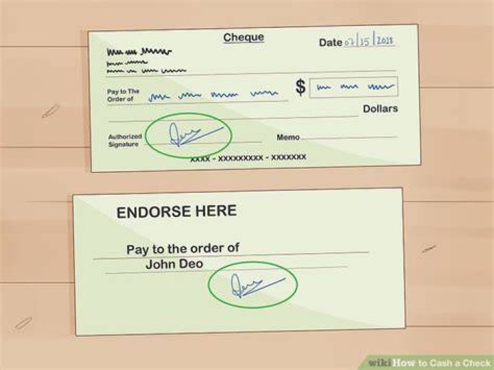 Where can I cash a personal check made out to cash?