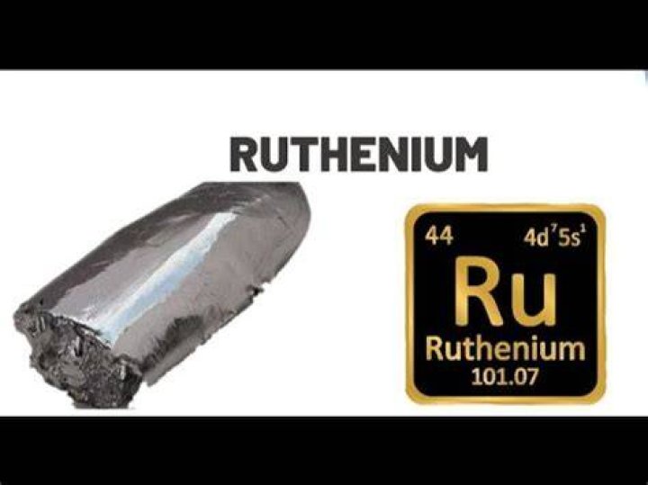 Where can ruthenium be found?