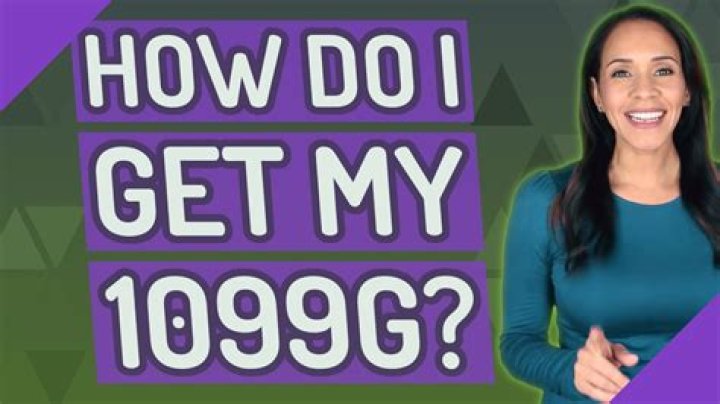 Where do I find my 1099G?